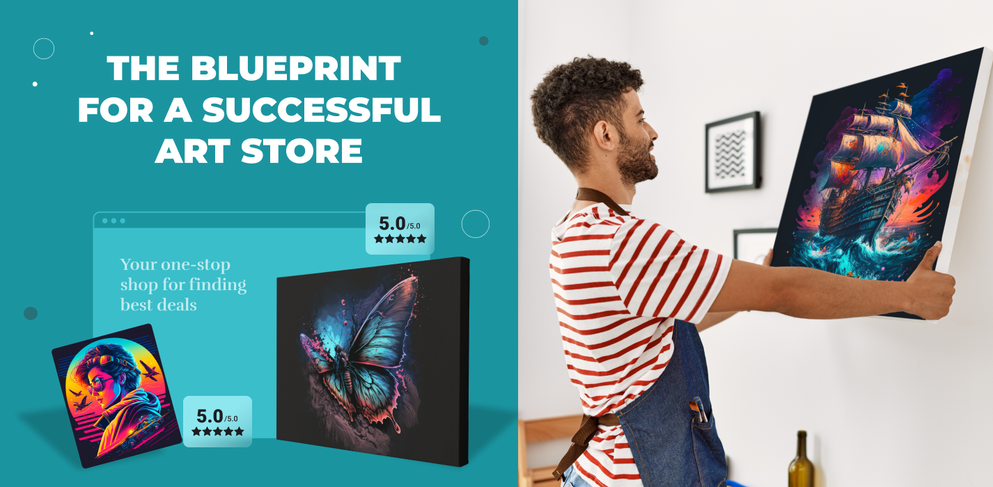 Paint Your Way to Success: How To Start Your Canvas Art Store