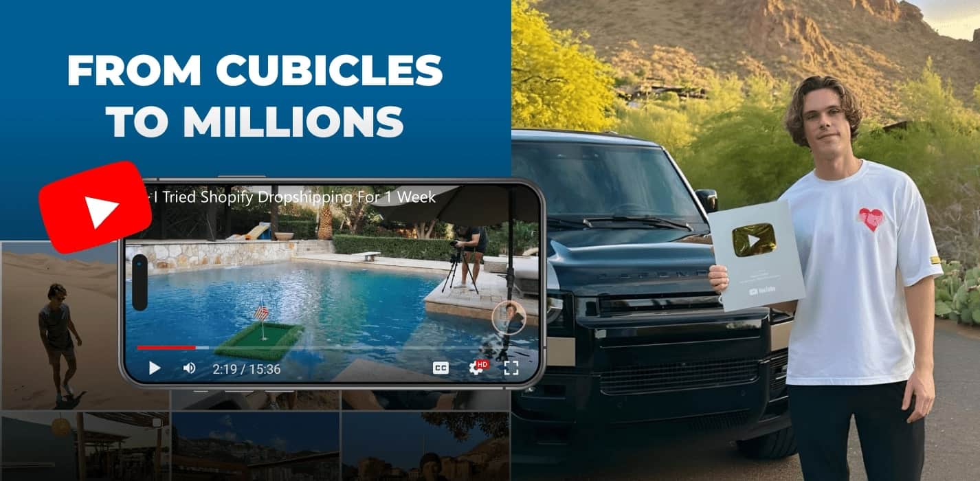 9 To 5 VS Online Business: How Austin Got From An Office Worker To A Millionaire With Dropshipping