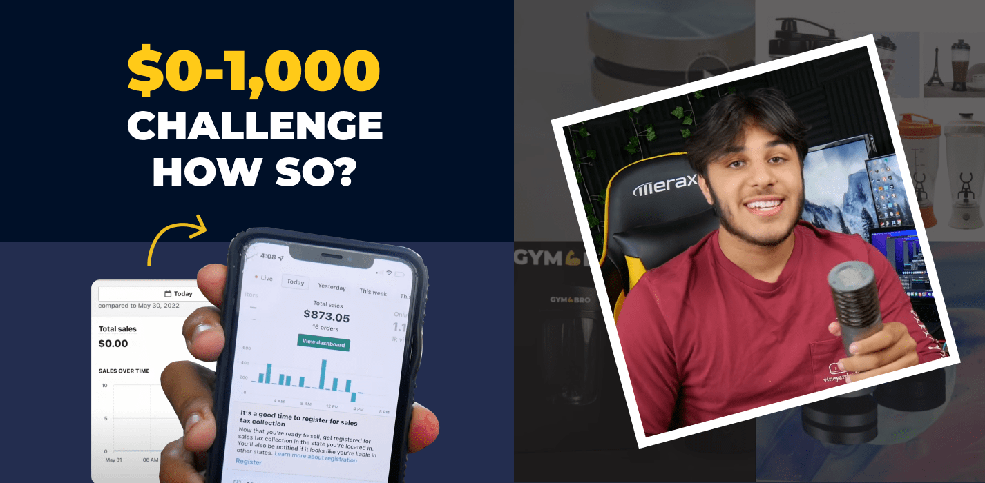 Is It Real To Move From $0 To $1K With $50 In 7 Days? [Ethan King's Dropshipping Experiment]