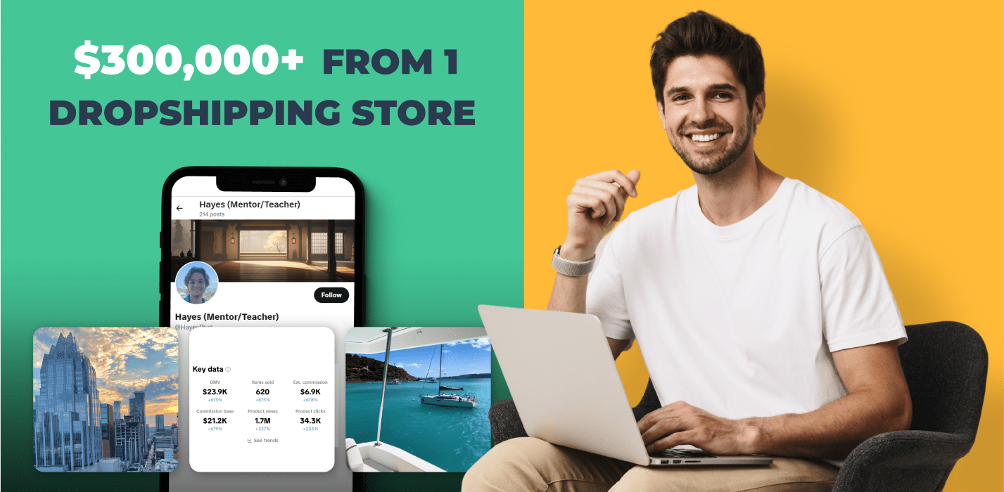 The Power Of Social Media: How Hayes Shifted From 0 To $300,000 With Dropshipping