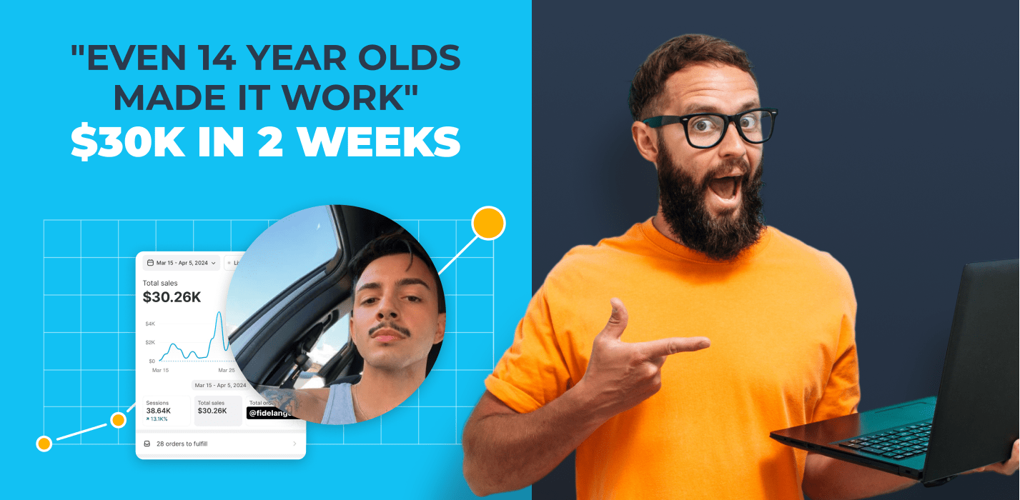 The Blueprint For Instant Ecommerce Success: Learn From Fidel Angelo's $30K Method [Case Study]