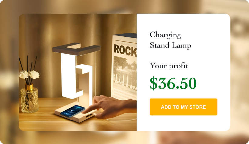 Wireless Charging Stand Lamp