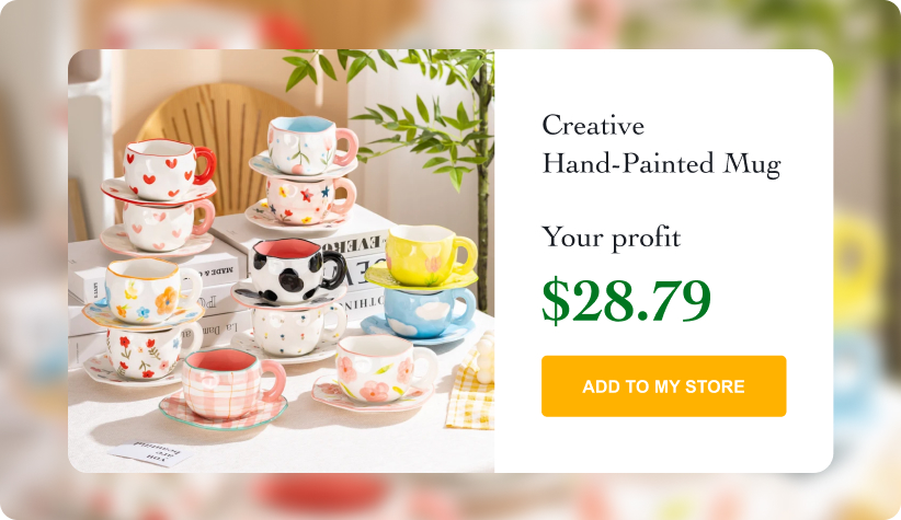 Creative Hand-Painted Mug