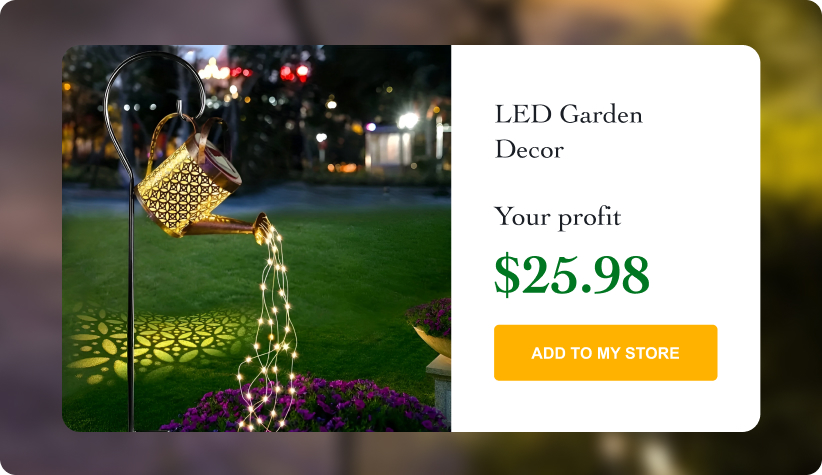 Outdoor LED Garden Décor