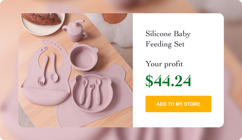 Silicone Baby Feeding Set