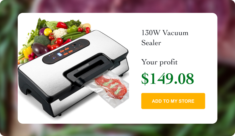 130W Vacuum Sealer