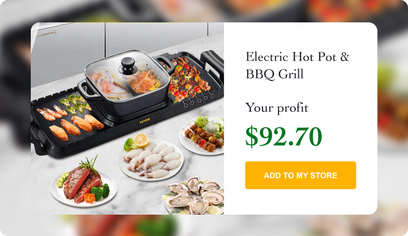 Electric Hot Pot & BBQ Grill