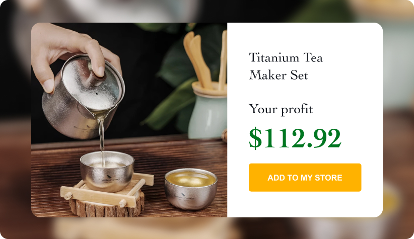 Titanium Tea Maker Set