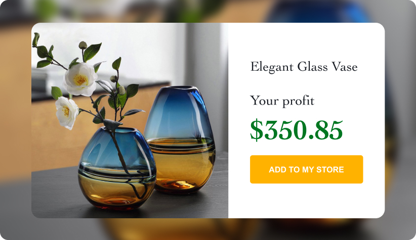 Elegant Glass Vase